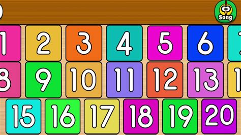 Learning counting with 123 song - YouTube