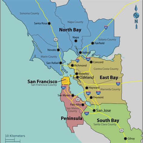 Greater Bay Area Map