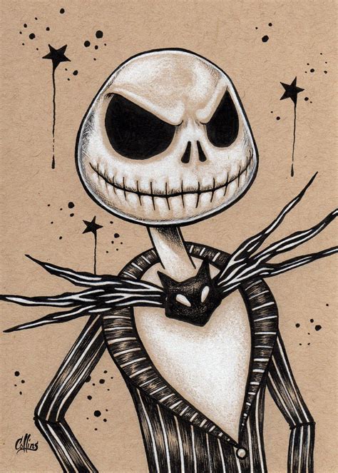 Jack Skellington Nightmare Before Christmas Fine Art Wall - Etsy | Jack ...