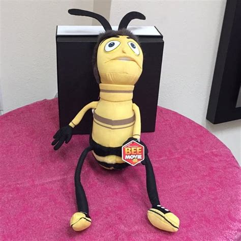 BEE MOVIE Barry Bee Jerry Seinfeld Plush Dreamworks Stuffed Toy With ...