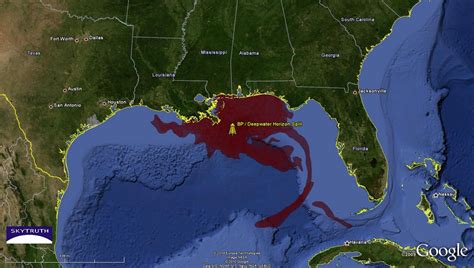 Bp Oil Spill Map 2022