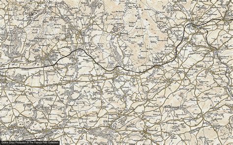 Historic Ordnance Survey Map of Ivybridge, 1899-1900