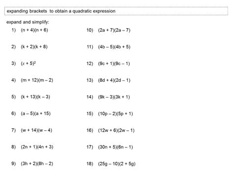 MEDIAN Don Steward mathematics teaching: expanding brackets: quadratic ...