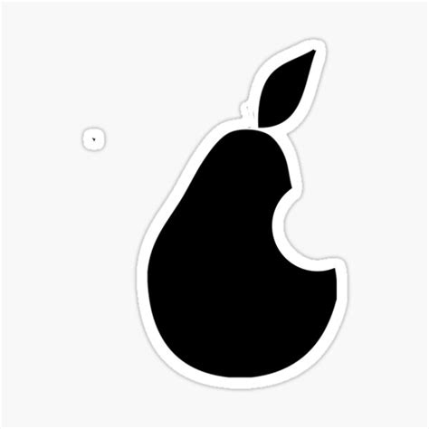 "apple logo parody" Sticker by Flashboy | Redbubble