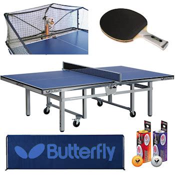 Choosing Table Tennis Equipment - Tables, Rackets, Balls and more