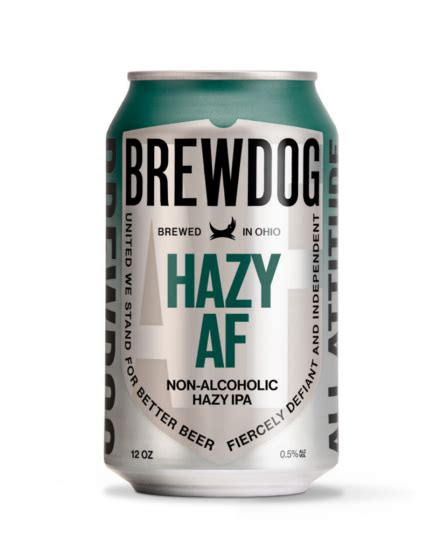 BrewDog Hazy AF Non Alcoholic Hazy IPA 6 pack/12 oz cans - Beverages2u