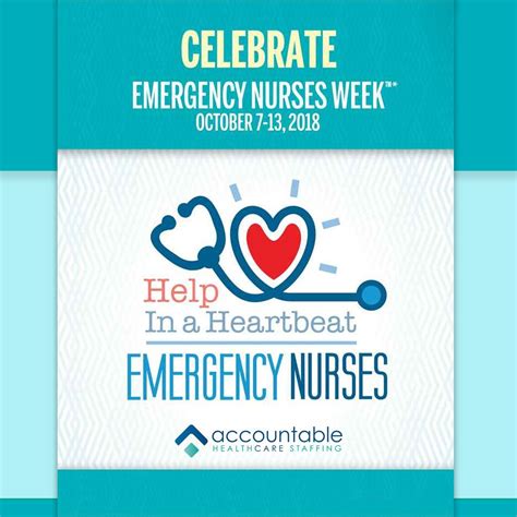 Emergency Nurses Week | Emergency nursing, Emergency nurses week ...