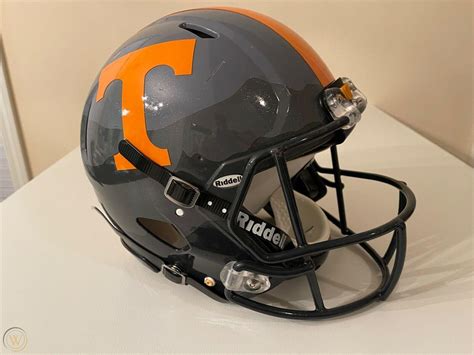 Game-Worn Tennessee Vols Football "Smokey Grey" Helmet | #3780418048