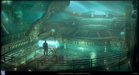 ArtStation - Underwater Lab, Matthew Burke | Underwater, Underwater ...