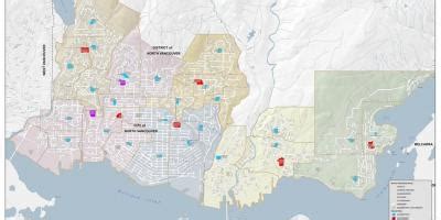 North vancouver school district map - Map of north vancouver school ...