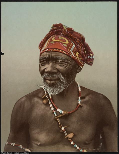 South Africa natives shown in early 20th century photos | Daily Mail Online