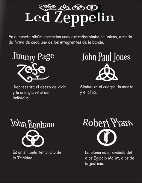 Significado Dos Simbolos Da Banda Led Zeppelin