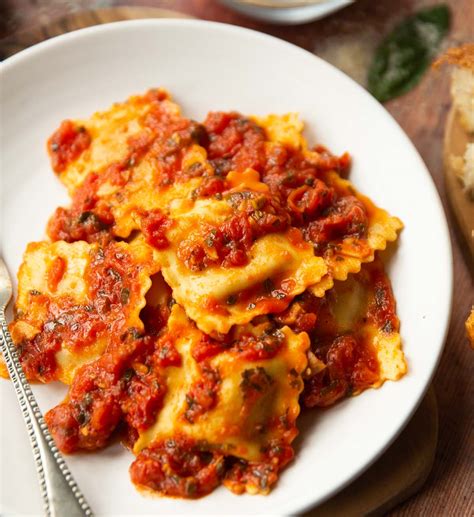 Rustic Tomato Sauce for Ravioli | Don't Go Bacon My Heart