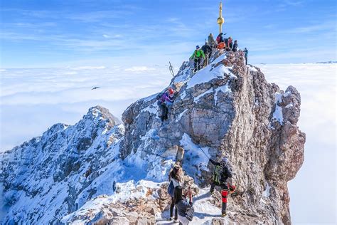 Zugspitze Summit Alpine - Gratis foto på Pixabay