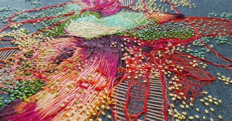 Kristine Stattin, Effervescence (detail), 2021. 30cm x 30cm (12" x 12 ...