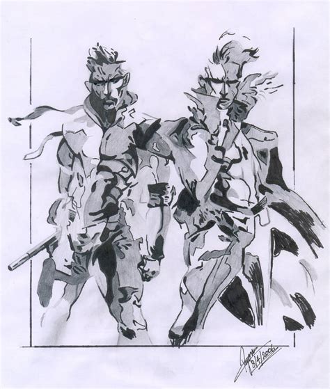 The Twin Snakes by solid-snake-587 on DeviantArt