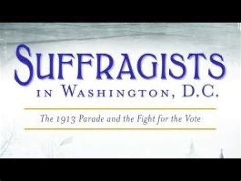 Celebrating Suffragettes in Washington DC with Rebecca Boggs Roberts ...