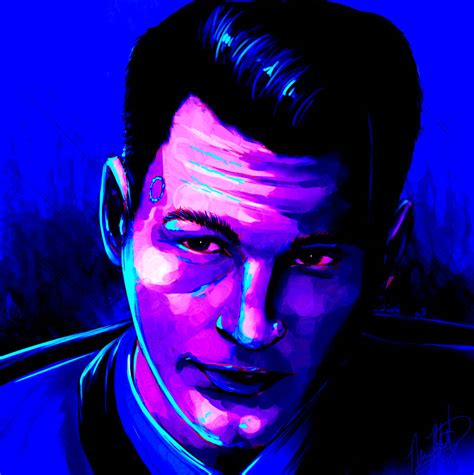 Connor DBH by ArtOfWeikert on DeviantArt