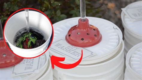 How To Make A DIY Washing Machine Using Buckets