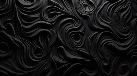 Black Swirl Background