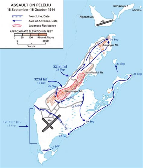 File:Battle of Peleliu map.jpg - Wikimedia Commons