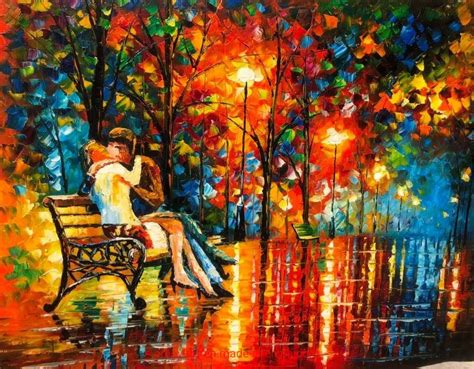 Handmade Reproduction Leonid Afremov Oil Paintings on Canvas ...