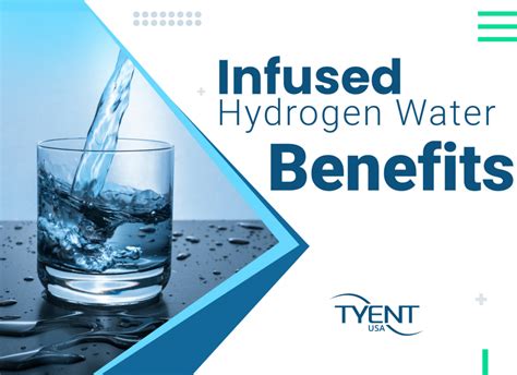 Infused Hydrogen Water Benefits - TyentUSA Water Ionizer Health Blog