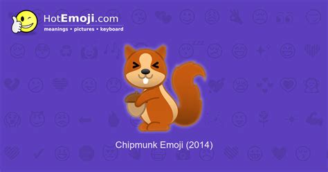 🐿️ Chipmunk Emoji Meaning with Pictures: from A to Z