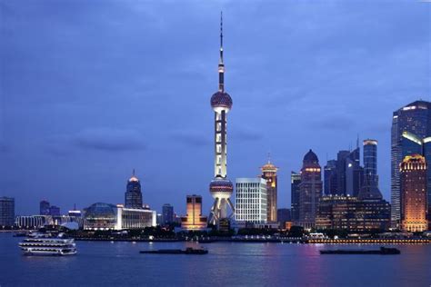 Appreciating the night view of Shanghai Bund, Shanghai Night View Bund Trip