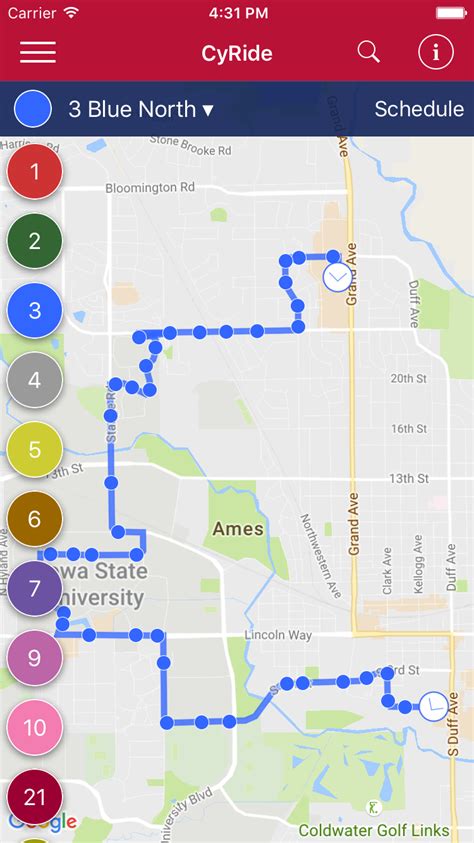 Cyride Map | Gadgets 2018