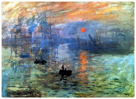 Claude Monet, Impression sunrise, Impression Sunrise, 1872, 48 x 63 cm ...