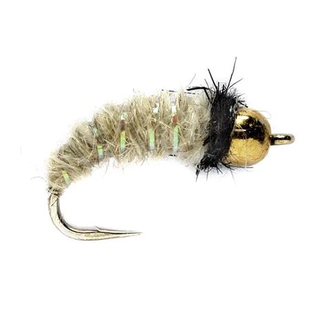 This nymph is a caddis larva pattern that uses Krystal Flash for the ...