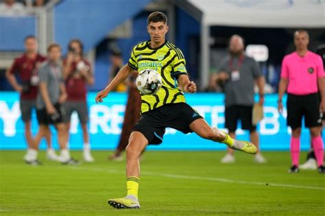 Arsenal's Kai Havertz scores 0 in MLS All-Star Skills Challenge ...