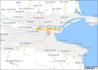 Ballsbridge (Ireland) map - nona.net