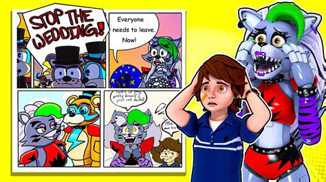 Roxanne Wolf and Gregory REACT To YOUR FAN COMICS - YouTube