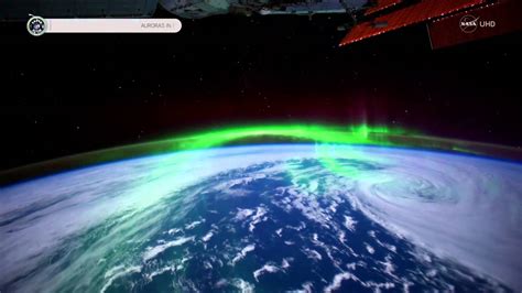 Real Aurora Borealis From Space