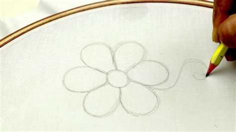 Embroidery Flower Design Sketch | Best Flower Site