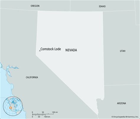 Comstock Lode | Nevada, Map, & History | Britannica