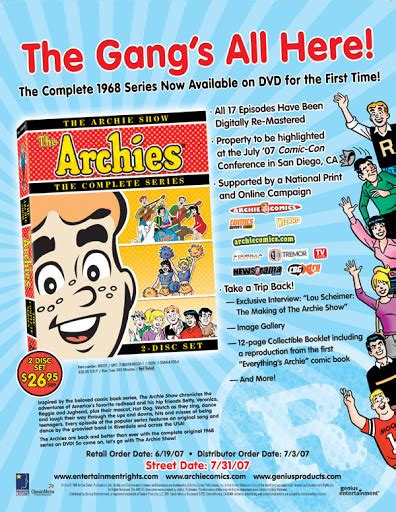 SATURDAY MORNINGS FOREVER: THE ARCHIE SHOW