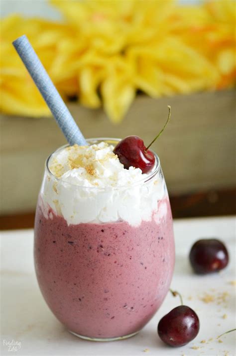 This cherry smoothie recipe is loaded with flavor and tastes like a ...