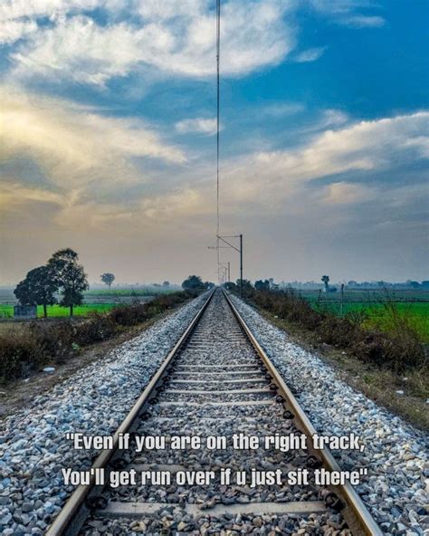 Railway tracks are apart but always together | Railroad quotes, Track ...