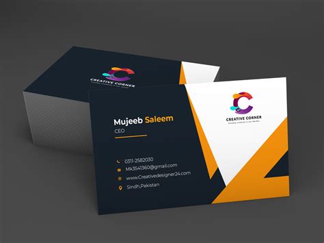 Visiting Card by Mujeeb on Dribbble