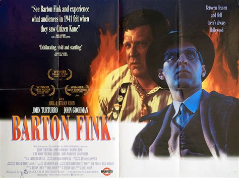 Barton Fink Original 1991 British Quad Movie Poster - Posteritati Movie ...