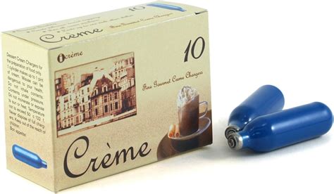 Amazon.com: 30 Crème (CR10) 8g N2O Whipped Cream Chargers - 3 boxes of ...