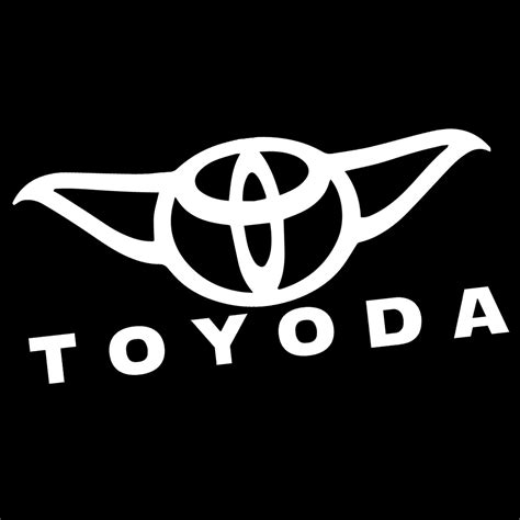 JDM ToYoda Parody Funny Vinyl Sticker Car Decal