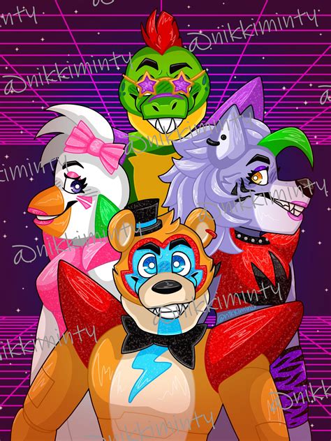 Fnaf security breach characters - jonibht