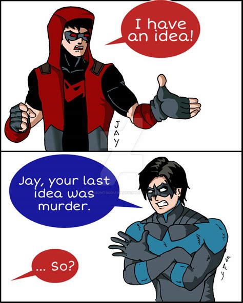 Nightwing and Redhood by Jasontodd1fan on DeviantArt