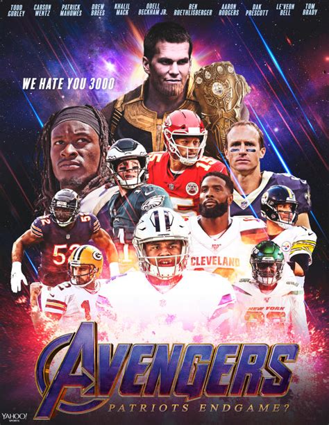 2019 NFL season movie posters