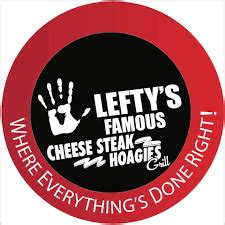 Lefty's Cheesesteak Hoagies Menu Prices - Pilgrim Menu