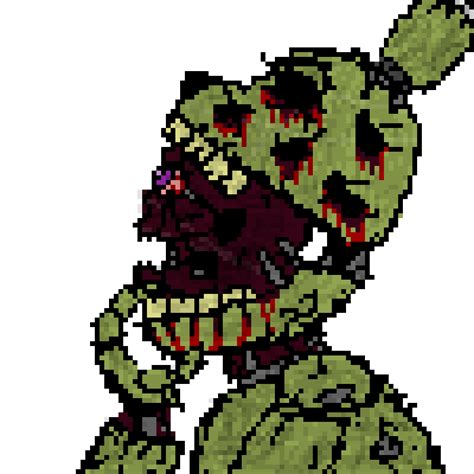 Pixilart - SpringTrap | Fnaf drawings, Pixel art, Pixel art pattern